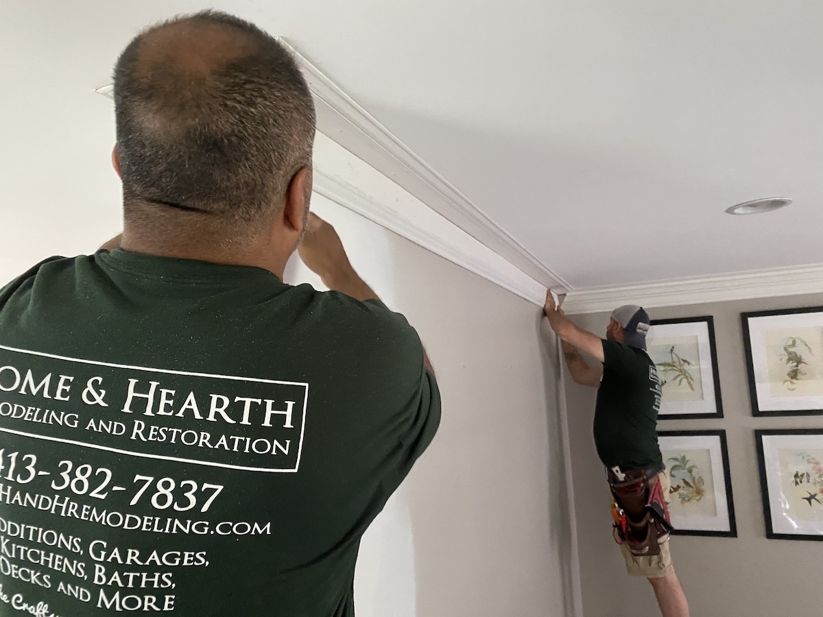 Crown Molding by Home & Hearth Remodeling and Restoration
